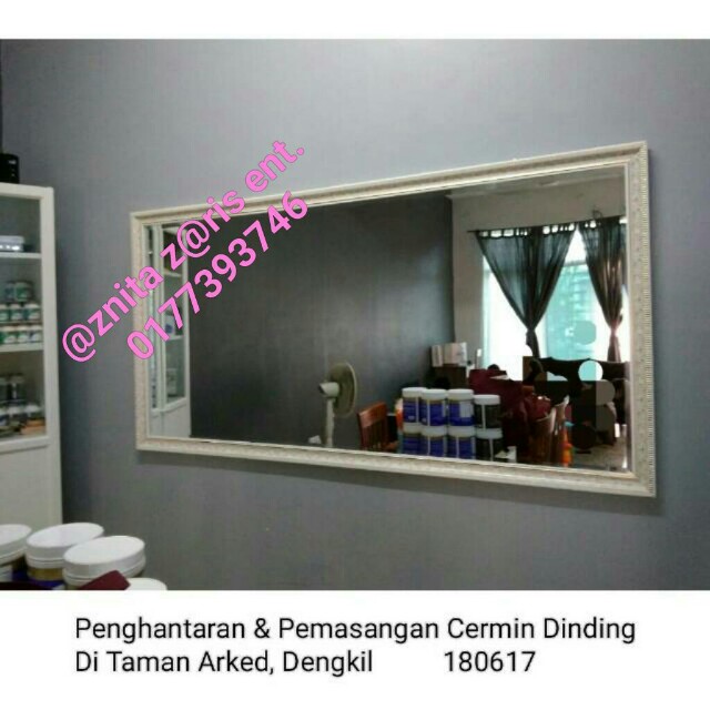 Cermin Dinding Besar 3x6 Home Furniture Décor On Carou
