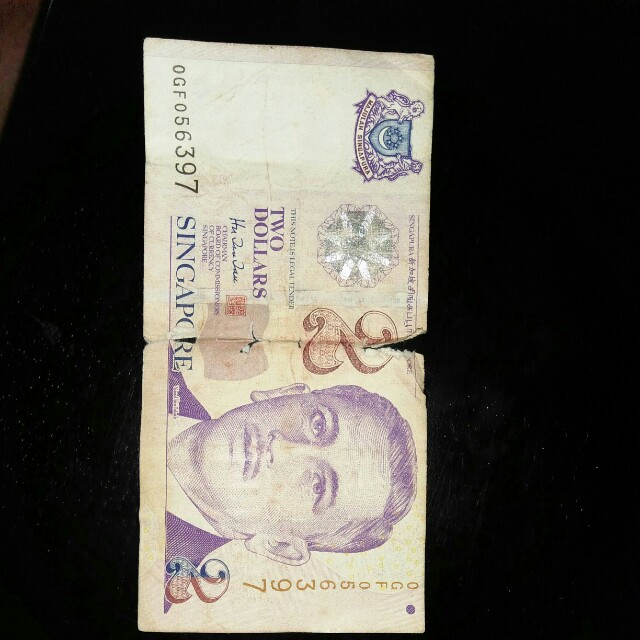 Duit Lama Singapore 2 Dollar Antiques Currency On Carousell