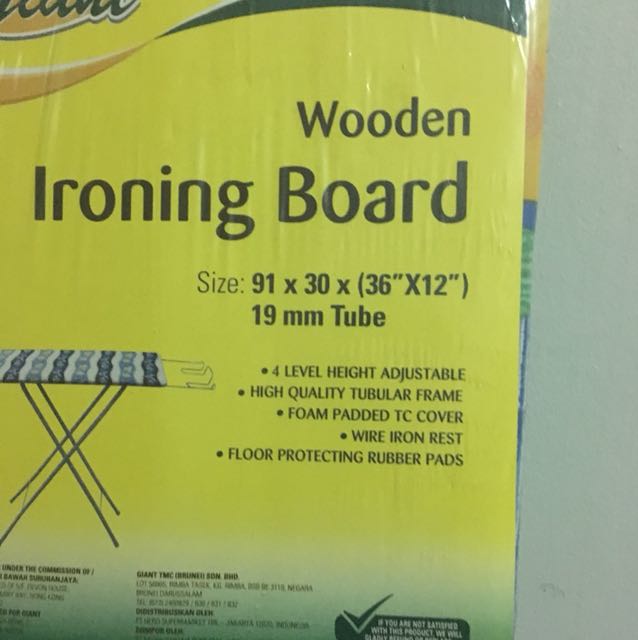 Ironing board and iron, TV & Home Appliances, Irons & Steamers on Carousell