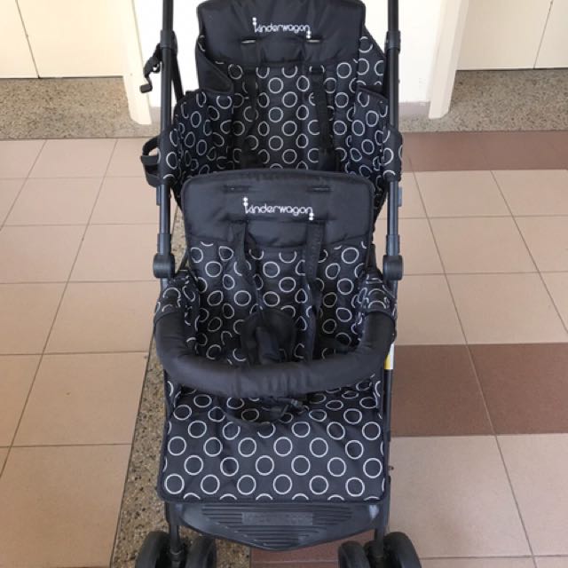 kinderwagon double stroller used