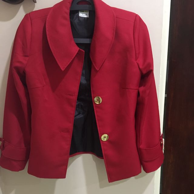 mary kay red jacket
