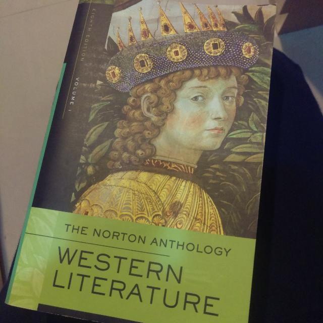 Norton Anthology of Western Literature Vol. 1, 8/e eighth Edition Volume 1, 教科書在旋轉拍賣