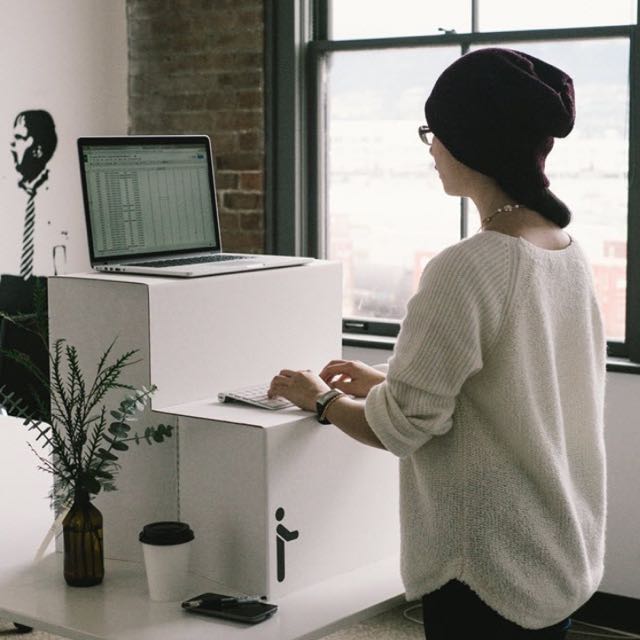 Oristand Sit & Stand Desk Accessory, Furniture & Home Living, Home