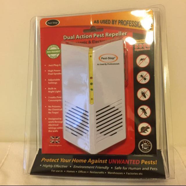 Pest Stop Machine Pest Stop Dual Action Pest Repeller (5000 Square Feet), TV & Home ...