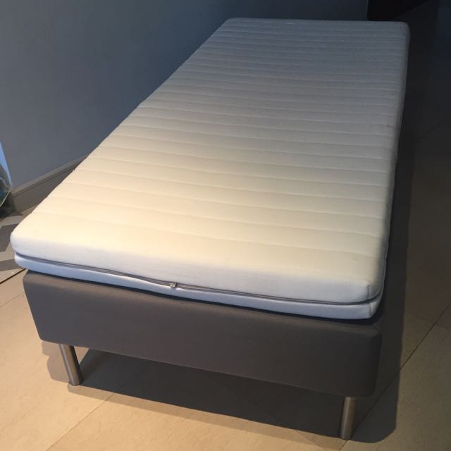 Single Bed For Child Kids Helper Ikea Espevar Base Malfors