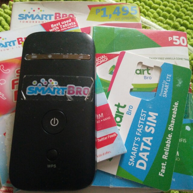 Smart Bro Pocket Wifi With Free Sim Card Mobile Phones Tablets Mobile Tablet Accessories On Carousell