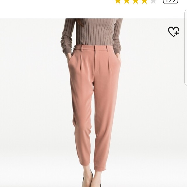 Uniqlo drape jogger pants clearance