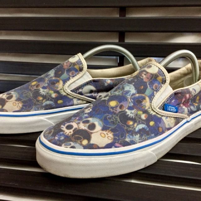 Takashi Murakami - VANS limited edition MURAKAMI Skull 8.5us/43