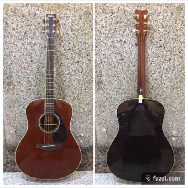 YAMAHA LL6 ARE Acoustic Electric Guitar, Hobbies & Toys, Music & Media