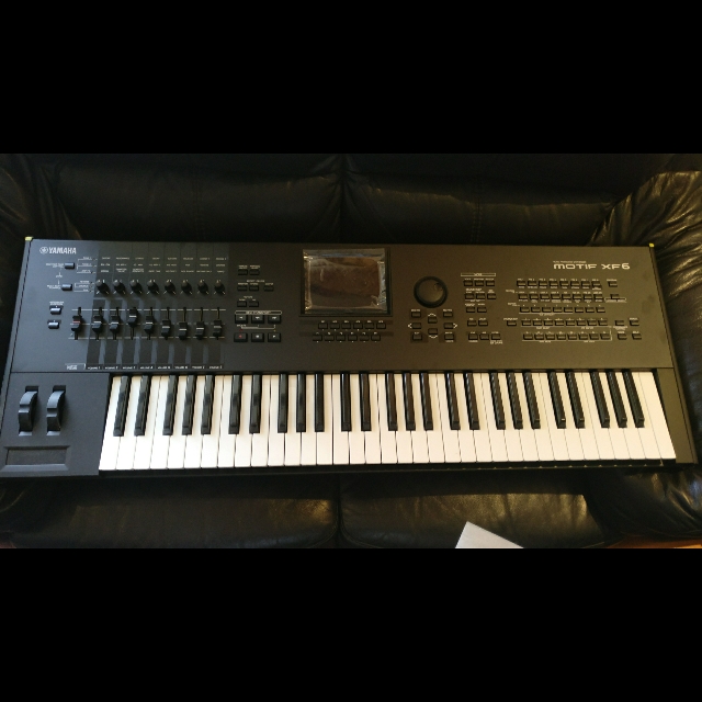 Yamaha Motif Xf6 Keyboard Synth Accessories Music Media Music