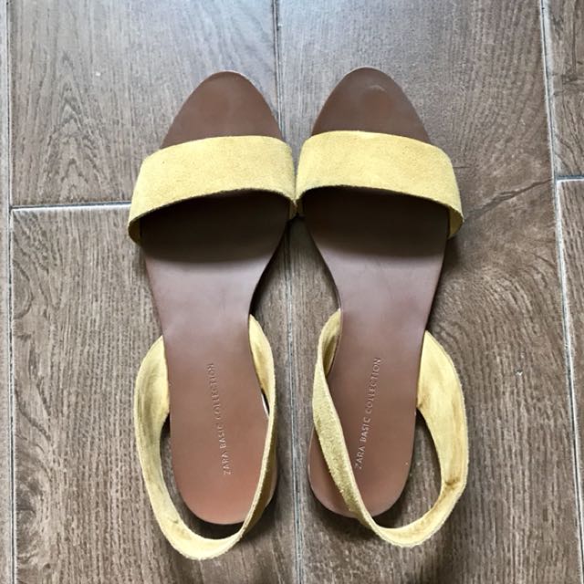 zara basic collection sandals