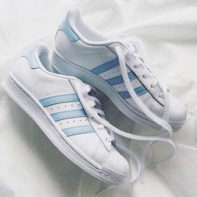 Superstar baby blue sales womens
