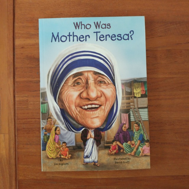 Almost New Who Was Mother Theresa Books Stationery