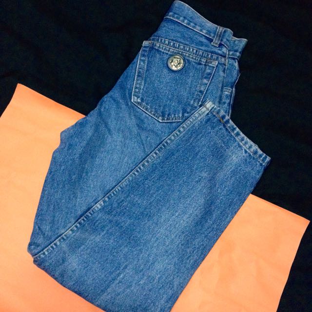 Authentic Puma Mom Jeans Women s Fashion Bottoms Jeans on Carousell