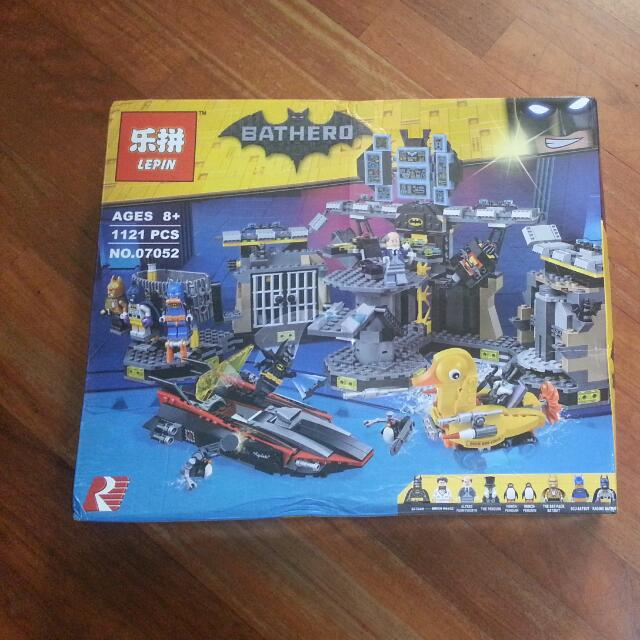 Batman Batcave Penguin Lepin 07052 