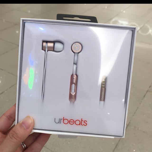 beats by dre earbuds rose gold