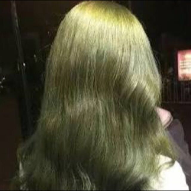 Bremod Green Blonde Hair Color On Carousell