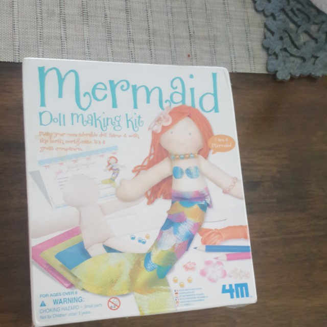 Diy Mermaid Doll Kit On Carousell