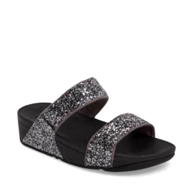 fitflop glitterball black