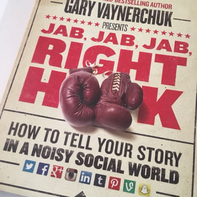 Jab Jab Jab Right Hook By Gary Vaynerchuk Books Stationery