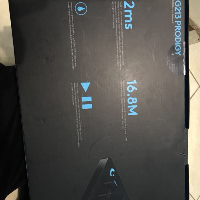 Keyboard Gaming Logitech G123 Prodigy Video Game Aksesori Di Carousell