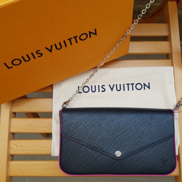 Louis Vuitton Epi Leather Felicie Pochette (SHF-23719) – LuxeDH