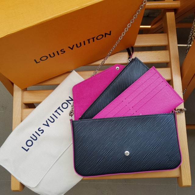 Louis Vuitton Epi Pochette Felicie (SHG-35337) – LuxeDH