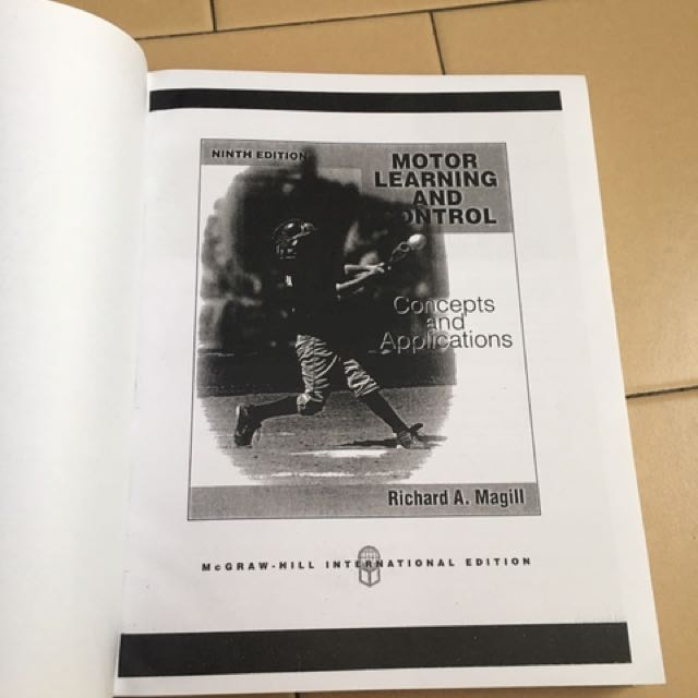 Motor Learning and Control, Hobbies & Toys, Books & Magazines