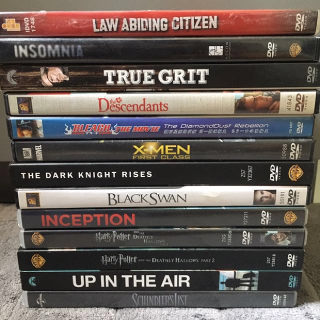 Movie/Film DVDs (not all available), Hobbies & Toys, Music & Media, CDs