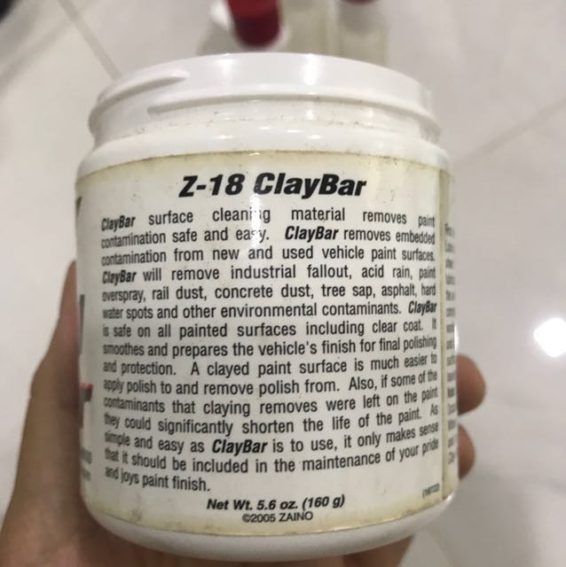 New Zaino Z18 Claybar Car Accessories On Carousell