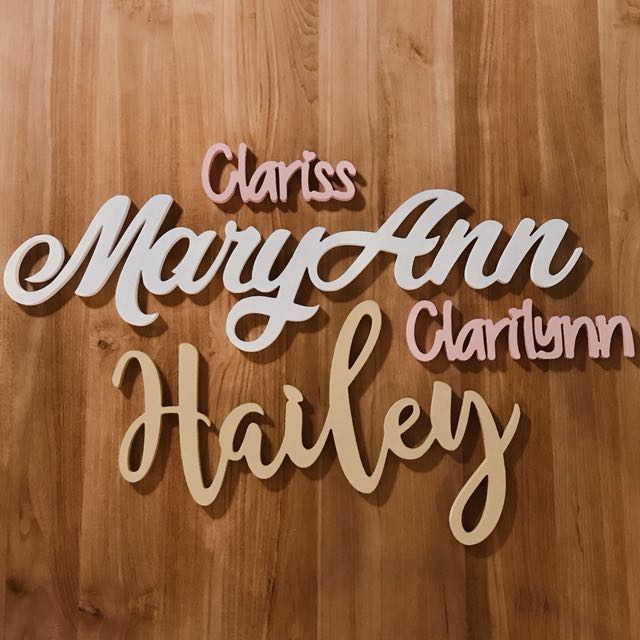 Personalize Wooden Name Cut Design Craft Others On Carou Share This Listing