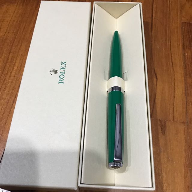 rolex green pen