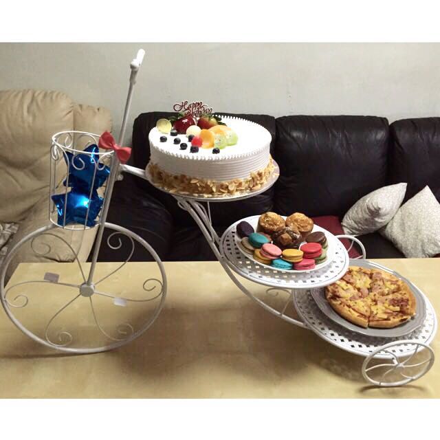 Vintage Bicycle Cake Stand - Country Charm Event Hire