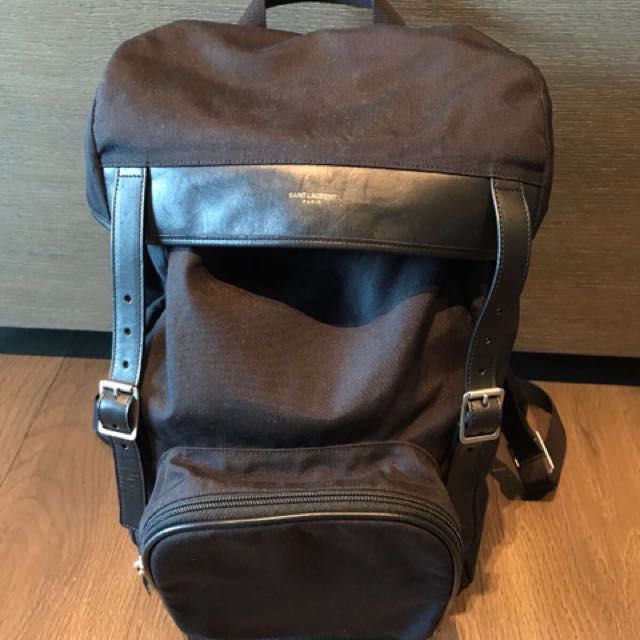 Saint Laurent moon backpack Men s Fashion Bags Sling Bags on Carousell