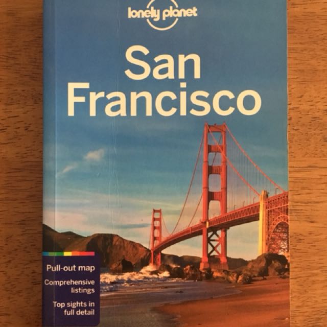 San Francisco Lonely Planet Guide Books Stationery Fiction