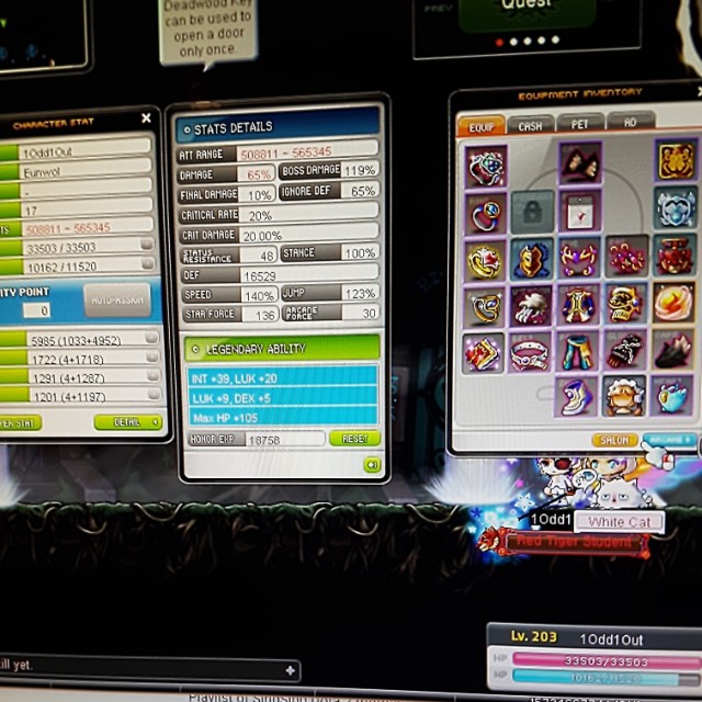 Selling Maplesea Aquila Account, Video Gaming, Gaming Accessories, Game