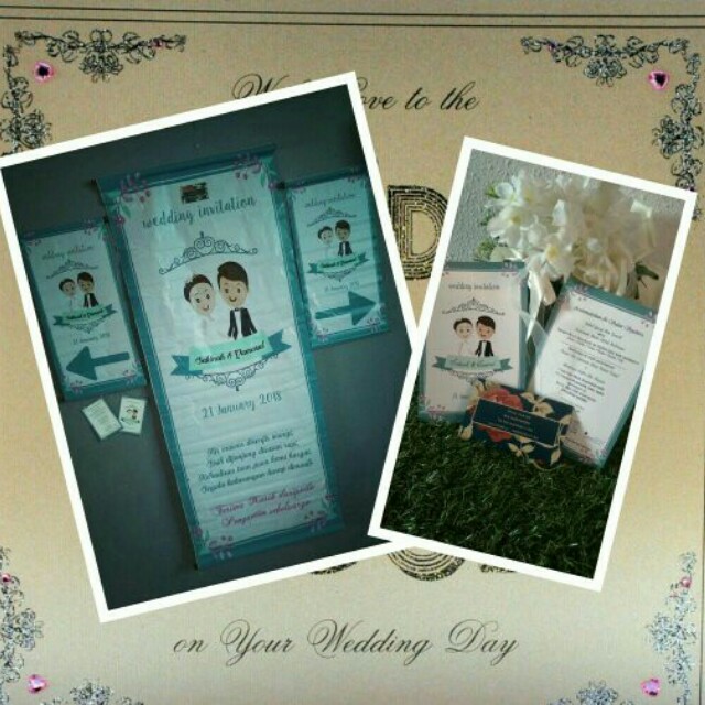 Wedding Cards Kad Jemputan Design Craft Others On Carousell