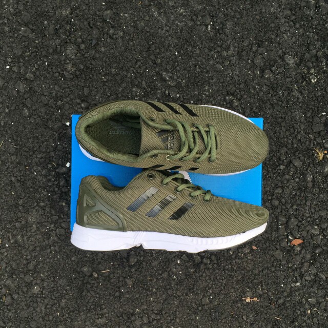Zx flux army green discount