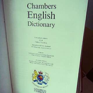 Chambers English Dictionary