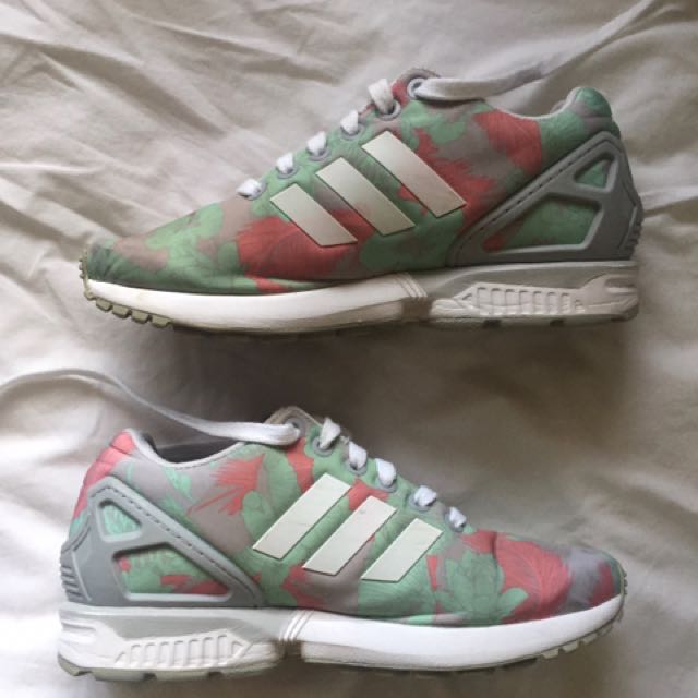 Adidas Flux Floral Women s Fashion Shoes on Carousell