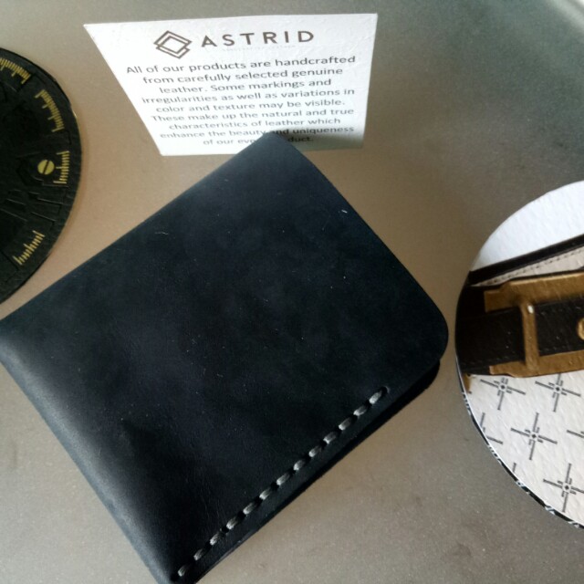 Astrid Leather Wallet Hobbies Toys Stationary Craft Handmade Craft On Carousell