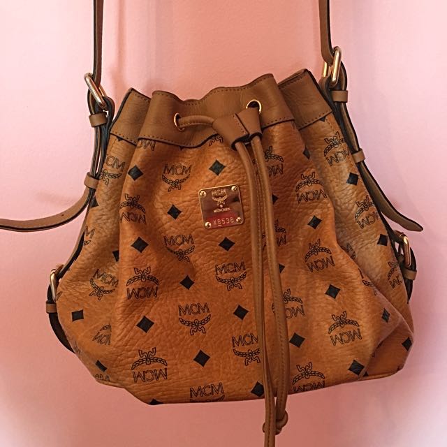 mcm bag bucket