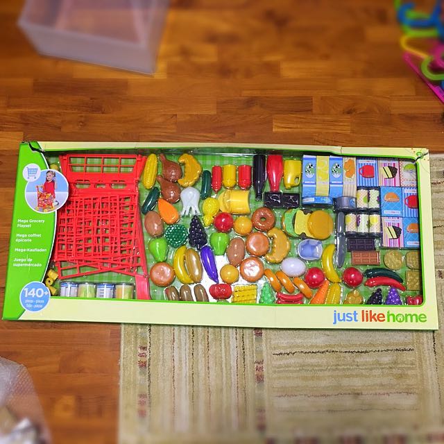 just like home mega grocery playset