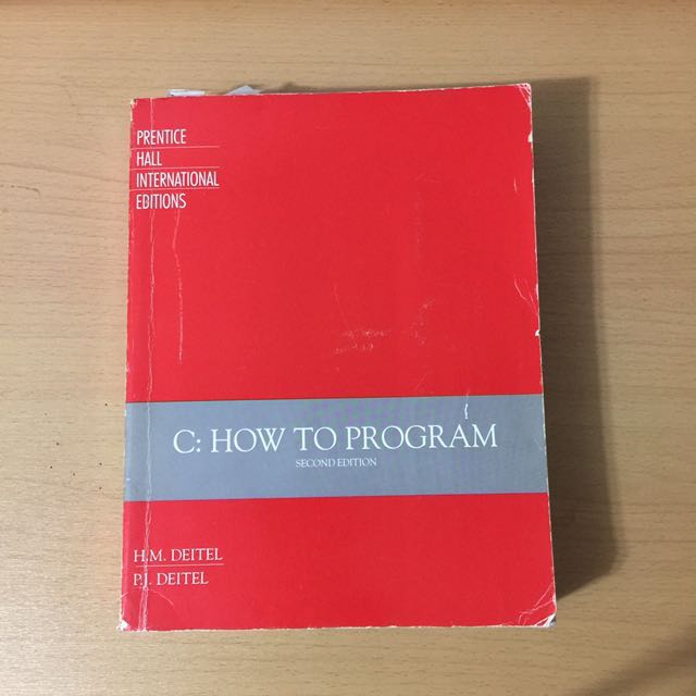 C: how to program （分類：補充練習）位於 Hong Kong。 由 apple001001 提交（商品編號 123520258，圖片 1）。簡介： A good book to learn C programming。