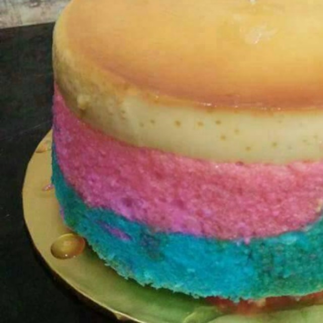 Caramel Kek Viral Oben Panas Food Drinks Baked Goods On