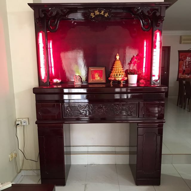 Chinese Praying Table, Furniture & Home Living, Furniture, Tables & Sets on Carousell