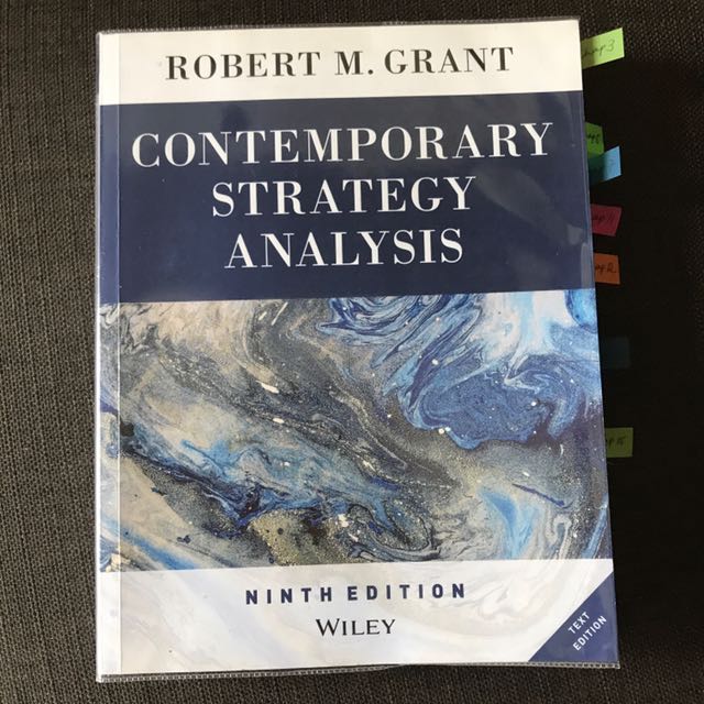 Contemporary Strategy Analysis 9th Edition By Robert M - 
