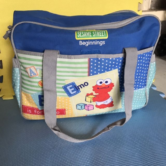Elmo Baby Bag Babies Kids Nursing Feeding On Carou