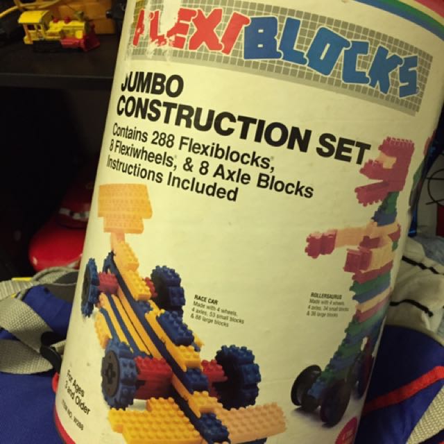 Flexiblocks jumbo construction set Hobbies Toys Toys Games on Carousell