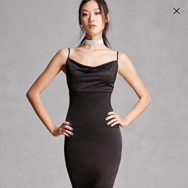 Forever 21 shop cowl neck dress